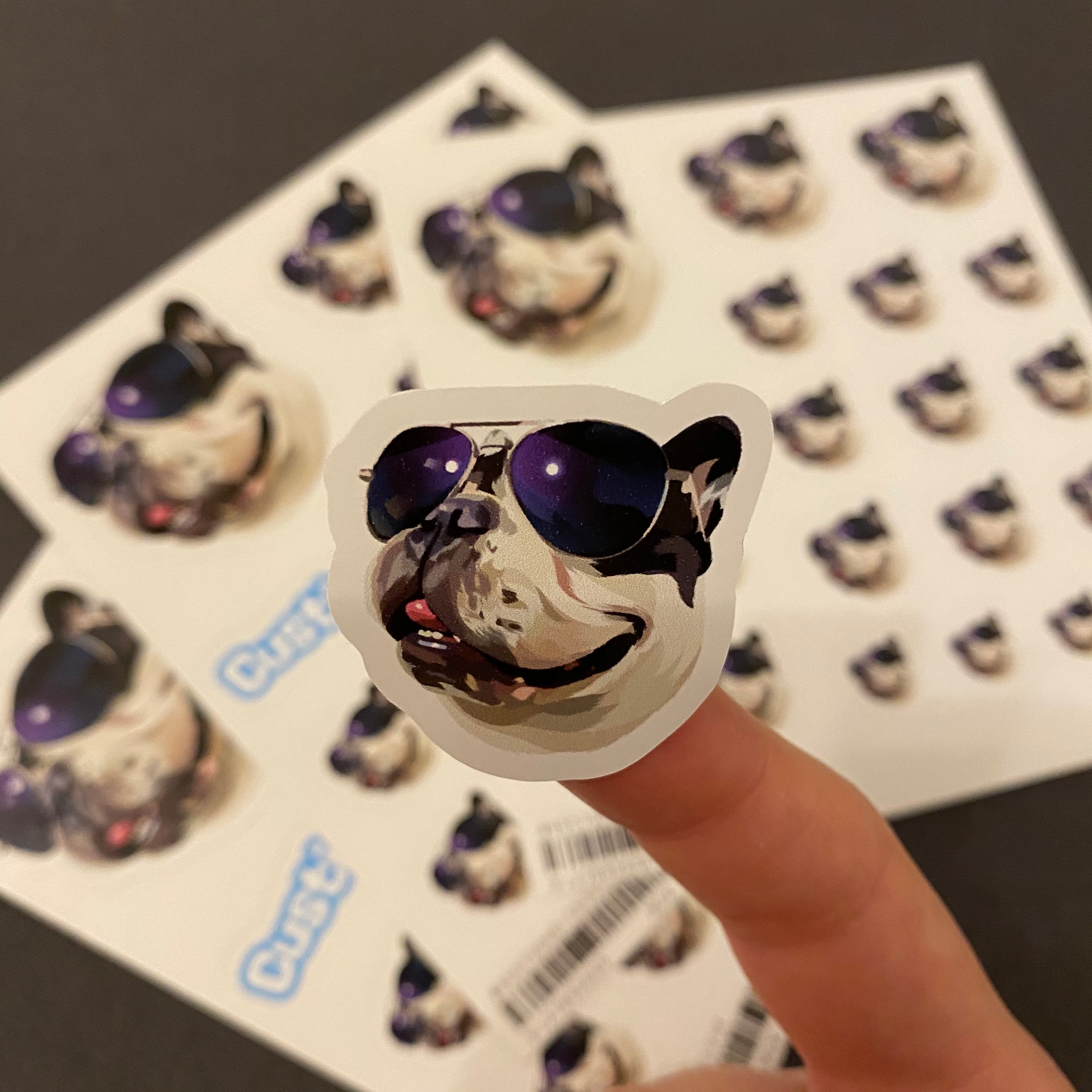 Custom Face Stickers – Blended Prints NJ